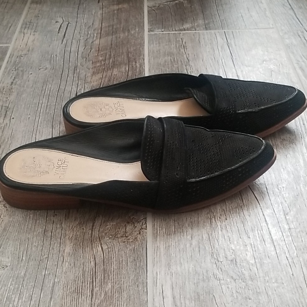 Vince Camuto Kaylana Leather Upper Mule 9.5M